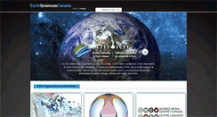 Desktop Screenshot of earthsciencescanada.com